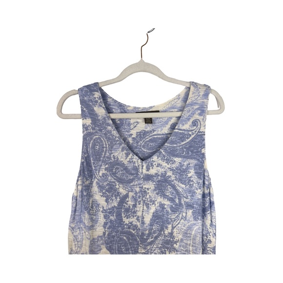 tommy bahama Women’s Sleeveless Swing Dress Blue/White Size large - Picture 2 of 9